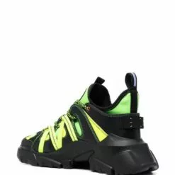 MCQ Lace-up Panelled Sneakers In NERO - Hi-Tops -MCQ store online 17239690 35670225 600