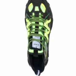 MCQ Lace-up Panelled Sneakers In NERO - Hi-Tops -MCQ store online 17239690 35670226 600