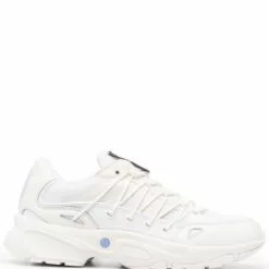 MCQ Logo Patch Lace-up Sneakers In BIANCO - Low-Tops