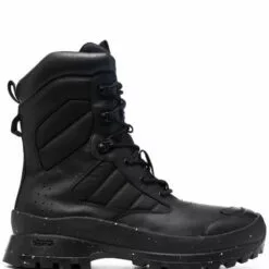 MCQ Lace-up Tactical Boots In NERO -