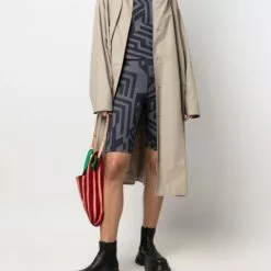 MCQ Stretch-design Abstract Print Shorts In 4009 - Knee-Length Shorts -MCQ store online 17278002 35634822 600