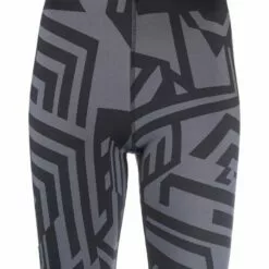 MCQ Stretch-design Abstract Print Shorts In 4009 - Knee-Length Shorts