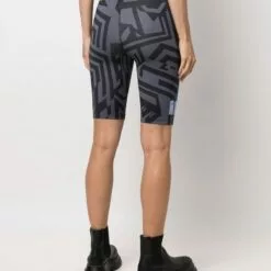 MCQ Stretch-design Abstract Print Shorts In 4009 - Knee-Length Shorts -MCQ store online 17278002 35637237 600