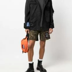 MCQ Logo-patch Hooded Jacket In 1133 BLACK - Hooded Jackets -MCQ store online 17282698 35891142 600