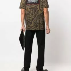 MCQ Graphic-print Short-sleeve T-shirt In 2000 Green - T-Shirts -MCQ store online 17282702 35431915 600