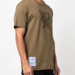 MCQ Graphic-print Short-sleeve T-shirt In 2000 Green - T-Shirts -MCQ store online 17282704 35433819 600