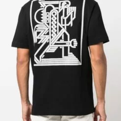 MCQ Graphic-print Short-sleeve T-shirt In 1000 BLACK - T-Shirts -MCQ store online 17283845 35434252 600