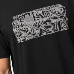 MCQ Graphic-print Short-sleeve T-shirt In 1000 BLACK - T-Shirts -MCQ store online 17283846 35434205 600