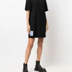 MCQ Hvmani Machina Dress In 1000 BLACK - Day Dresses -MCQ store online 17284449 35488738 600
