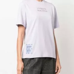 MCQ Logo-print T-shirt In 5349 LILAC - T-shirts & Jerseys -MCQ store online 17284452 35464234 600