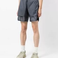 MCQ Breathe Layered Shorts In DOWNPOUR - Cargo Shorts -MCQ store online 17383248 36346341 600