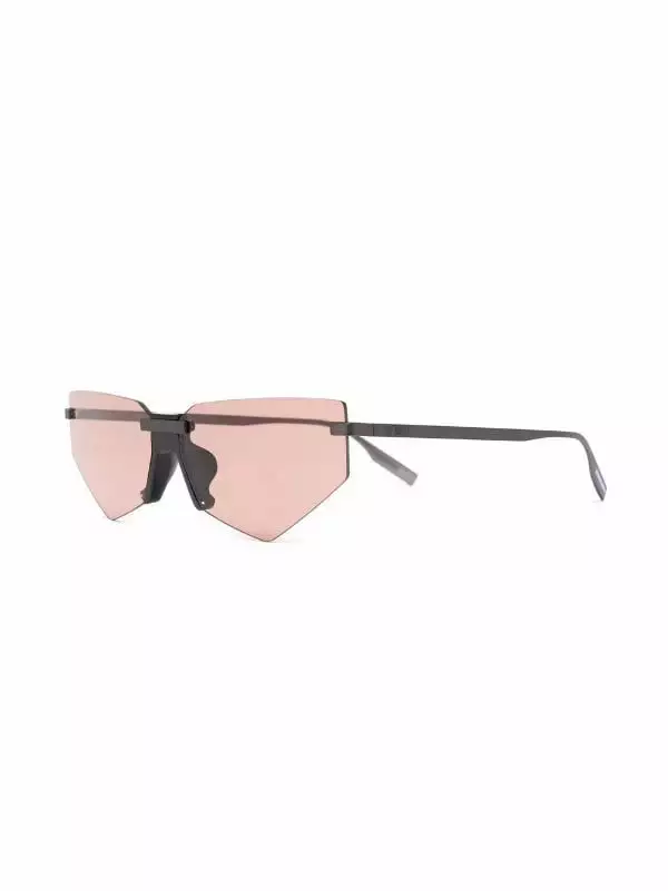 ( New Season ) MCQ Rimless Geometric-frame Sunglasses In 003 - 4 ( New Season ) MCQ Rimless Geometric-frame Sunglasses In 003 - - Image 2