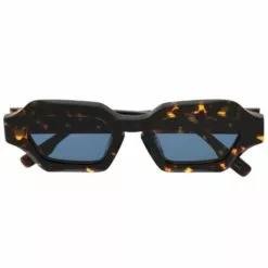 ( New Season ) MCQ Tortoise-shell Geometric Sunglasses In 002 -