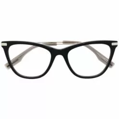 ( New Season ) MCQ Cat Eye-frame Glasses In 005 BLACK - Glasses & Frames