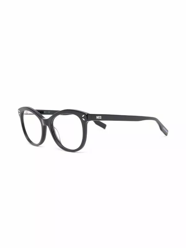 ( New Season ) MCQ Round Frame Glasses In 005 BLACK - Glasses & Frames 4 ( New Season ) MCQ Round Frame Glasses In 005 BLACK - Glasses & Frames - Image 2
