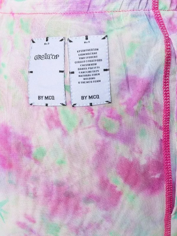 ( New Season ) MCQ Tie-dye Print Straight Trousers In 6348 - 7 ( New Season ) MCQ Tie-dye Print Straight Trousers In 6348 - - Image 5