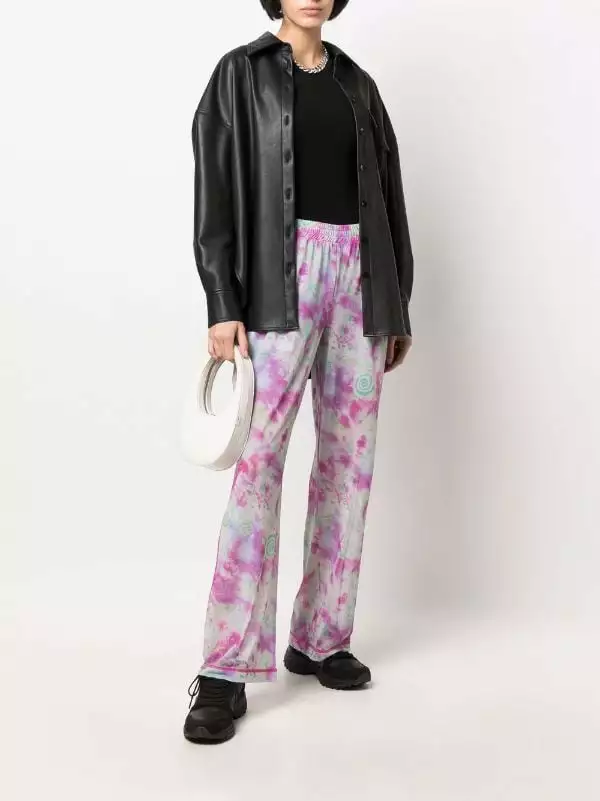 ( New Season ) MCQ Tie-dye Print Straight Trousers In 6348 - 4 ( New Season ) MCQ Tie-dye Print Straight Trousers In 6348 - - Image 2