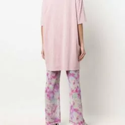 ( New Season ) MCQ Graphic-print Cotton T-Shirt In 5006 PINK - T-shirts & Jerseys -MCQ store online 17655630 36927798 600