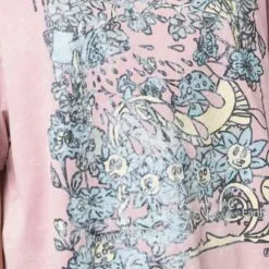 ( New Season ) MCQ Graphic-print Cotton T-Shirt In 5006 PINK - T-shirts & Jerseys -MCQ store online 17655630 36927808 600