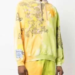 ( New Season ) MCQ Tie Dye-print Pullover Hoodie In 3044 - Hoodies -MCQ store online 17655652 36929119 600