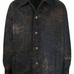 ( New Season ) MCQ Mottle-print Textured Shirt Jacket In 4005 - Shirt Jackets