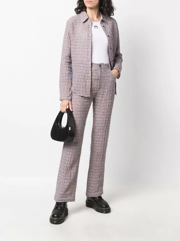 ( New Season ) MCQ Check-print Button-up Shirt In 6005 PINK MULTI - Shirts 4 ( New Season ) MCQ Check-print Button-up Shirt In 6005 PINK MULTI - Shirts - Image 2