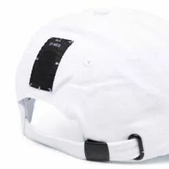 ( New Season ) MCQ Logo-patch Cap In 9000 WHITE - Hats -MCQ store online 17672815 36978212 600