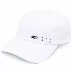 ( New Season ) MCQ Logo-patch Cap In 9000 WHITE - Hats
