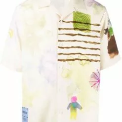 ( New Season ) MCQ Graphic-print Short-sleeve Shirt In 9012 - Shirts