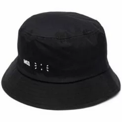 ( New Season ) MCQ Logo-print Bucket Hat In 1000 BLACK - Hats