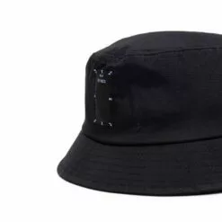 ( New Season ) MCQ Logo-print Bucket Hat In 1000 BLACK - Hats -MCQ store online 17691606 37070914 600