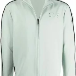 ( New Season ) MCQ Contrast-trim Track Jacket In 3014 GREEN - Sweatshirts