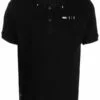 ( New Season ) MCQ Logo-embroidered Polo Shirt In 1000 BLACK - Polo Shirts 1 ( New Season ) MCQ Logo-embroidered Polo Shirt In 1000 BLACK - Polo Shirts -MCQ store online 17694142 37042857 600