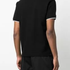 ( New Season ) MCQ Logo-embroidered Polo Shirt In 1000 BLACK - Polo Shirts 10 ( New Season ) MCQ Logo-embroidered Polo Shirt In 1000 BLACK - Polo Shirts -MCQ store online 17694142 37043592 600