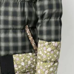 ( New Season ) MCQ Patchwork Quilted Hooded Jacket In 8002 BLACK MULTI - Hooded Jackets -MCQ store online 17698729 37191330 600