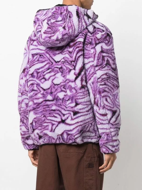 ( New Season ) MCQ Fleece Hooded Jacket In 5047 - Hooded Jackets 6 ( New Season ) MCQ Fleece Hooded Jacket In 5047 - Hooded Jackets - Image 4