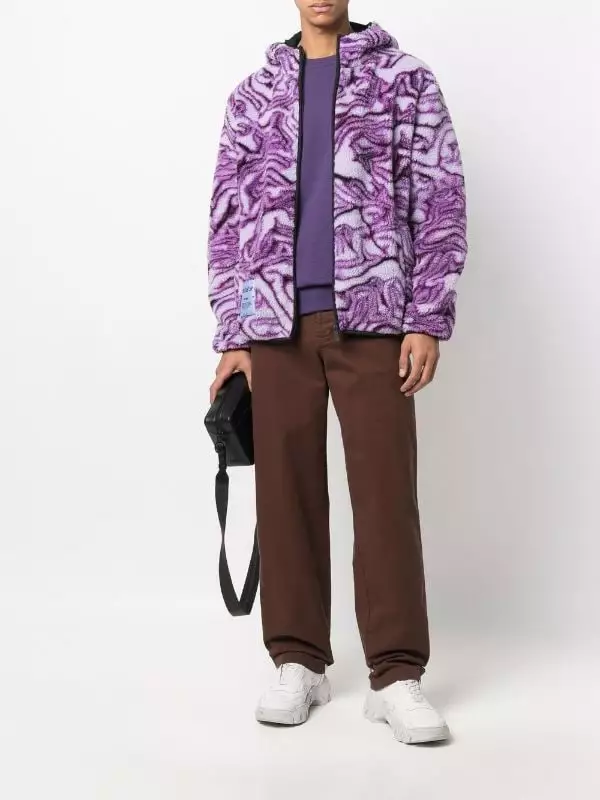 ( New Season ) MCQ Fleece Hooded Jacket In 5047 - Hooded Jackets 4 ( New Season ) MCQ Fleece Hooded Jacket In 5047 - Hooded Jackets - Image 2