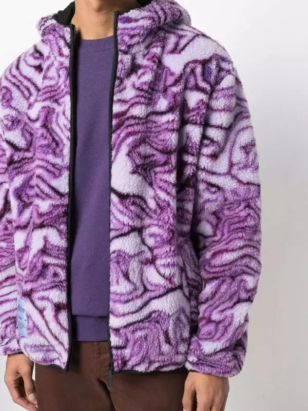 ( New Season ) MCQ Fleece Hooded Jacket In 5047 - Hooded Jackets 7 ( New Season ) MCQ Fleece Hooded Jacket In 5047 - Hooded Jackets - Image 5