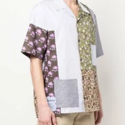 ( New Season ) MCQ Patchwork Patterned Shirt In 8002 - Shirts -MCQ store online 17713781 37295323 600