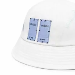 ( New Season ) MCQ Doodle Print Bucket Hat In 9012 WHITE - Hats -MCQ store online 17715759 37185141 600