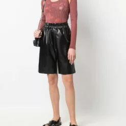 ( New Season ) MCQ Ribbed Floral-print Top In 7033 MULTICOLOR - T-shirts & Jerseys -MCQ store online 17715856 37154285 600