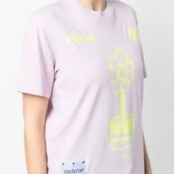 ( New Season ) MCQ Graphic-print Short-sleeved T-shirt In 6004 PURPLE - T-shirts & Jerseys -MCQ store online 17715889 37154259 600