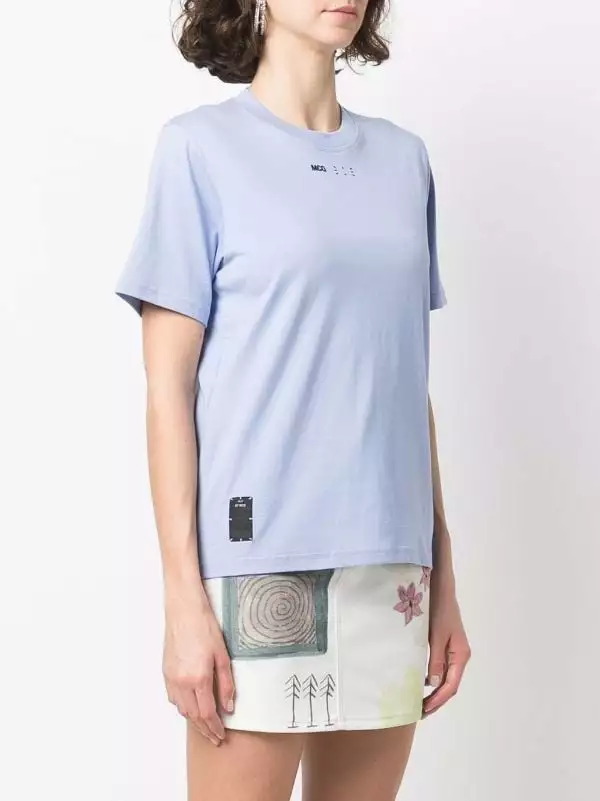 ( New Season ) MCQ Logo-print Short-sleeved T-shirt In 5355 PURPLE - T-shirts & Jerseys 5 ( New Season ) MCQ Logo-print Short-sleeved T-shirt In 5355 PURPLE - T-shirts & Jerseys - Image 3