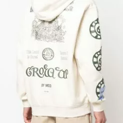 ( New Season ) MCQ Slogan-print Cotton Hoodie In 9012 BEIGE - Hoodies -MCQ store online 17715941 37157025 600