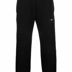 ( New Season ) MCQ Logo-print Track Pants In 1000 BLACK -