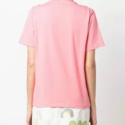 ( New Season ) MCQ Logo-print Short-sleeved T-shirt In 6126 Pink - T-shirts & Jerseys -MCQ store online 17716399 37154298 600