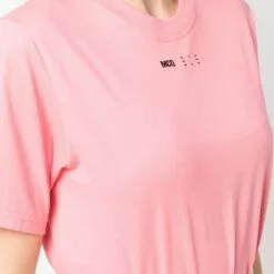 ( New Season ) MCQ Logo-print Short-sleeved T-shirt In 6126 Pink - T-shirts & Jerseys -MCQ store online 17716399 37154306 600