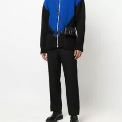 ( New Season ) MCQ Buckle-fastening Leather Messenger Bag In 1000 BLACK - Messenger Bags -MCQ store online 17716444 37152517 600