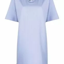 ( New Season ) MCQ Logo-print T-shirt Dress In 5355 Blue - Day Dresses