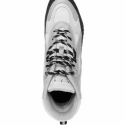 ( New Season ) MCQ Panelled Lace-up Boots In 1220 GREY - -MCQ store online 17717260 37198347 600